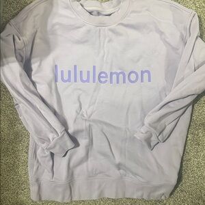 Lululemon Lavender Sweatshirt